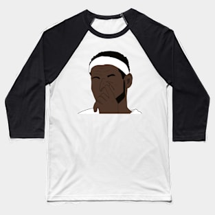 Funny NBA Meme - Lebron Digs His Nose Baseball T-Shirt